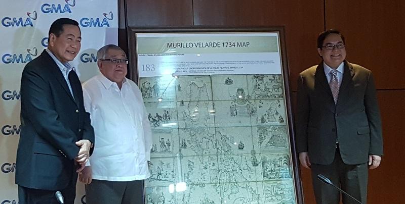 GMA Network Receives Replica Of Historic Murillo Velarde 1734 Map | GMA ...