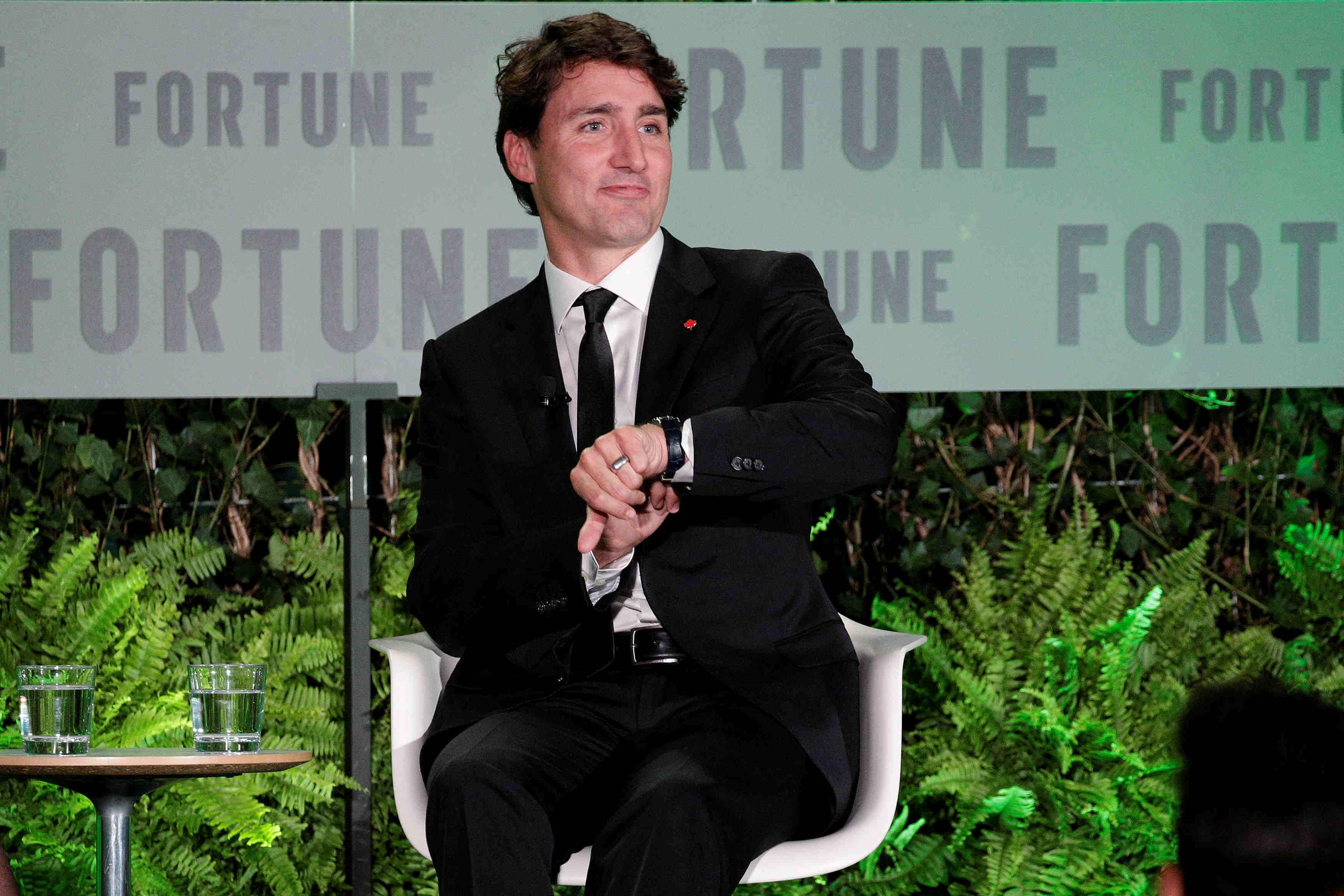 Justin trudeau son picture