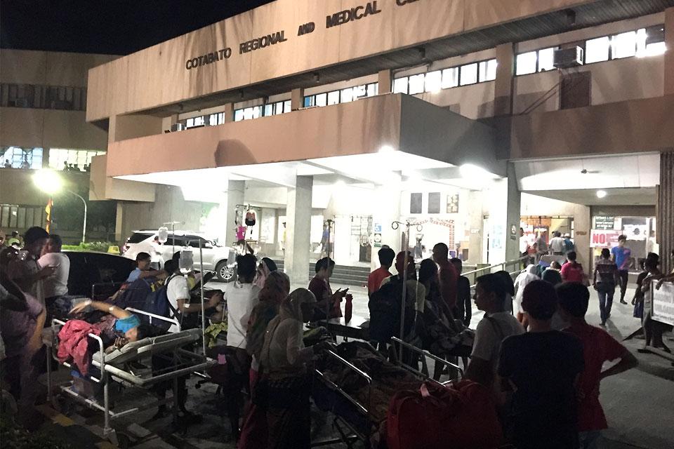 Faulty-wiring causes evacuation of Cotabato hospital | Photos | GMA ...