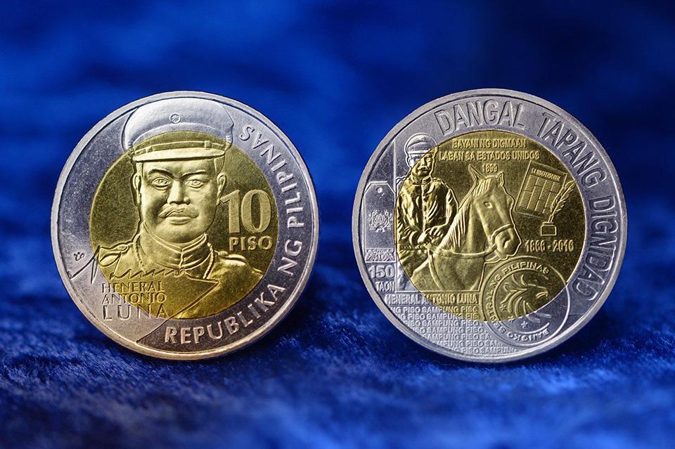 BSP Issues Limited Edition Antonio Luna Ten peso Coins GMA News Online