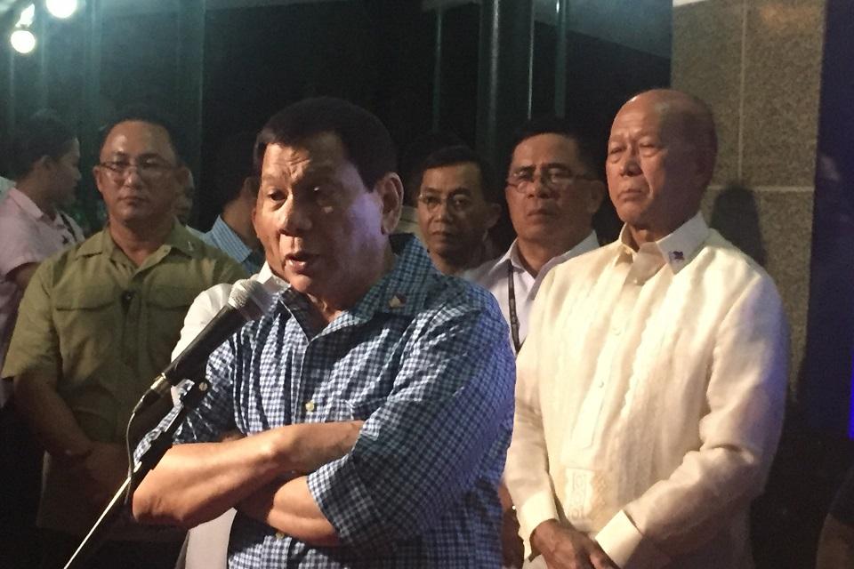 Duterte On Nationwide Martial Law Depends On The Enemies Of The State Gma News Online