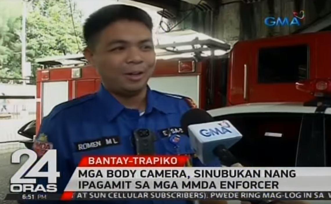 MMDA: Body cameras can monitor traffic, record rude motorists, abusive ...