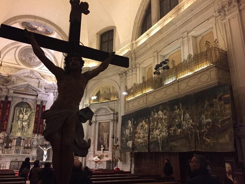 Seeing new agony in an old church in Venice | GMA News Online