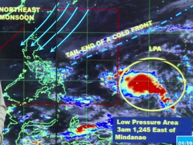 PAGASA: LPA East Of Mindanao May Develop Into Cyclone On New Year's Day ...