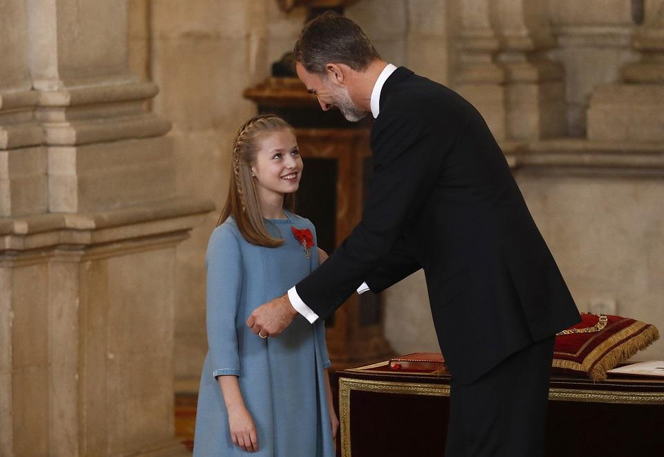 On his birthday, Spain’s king honors young daughter | GMA News Online