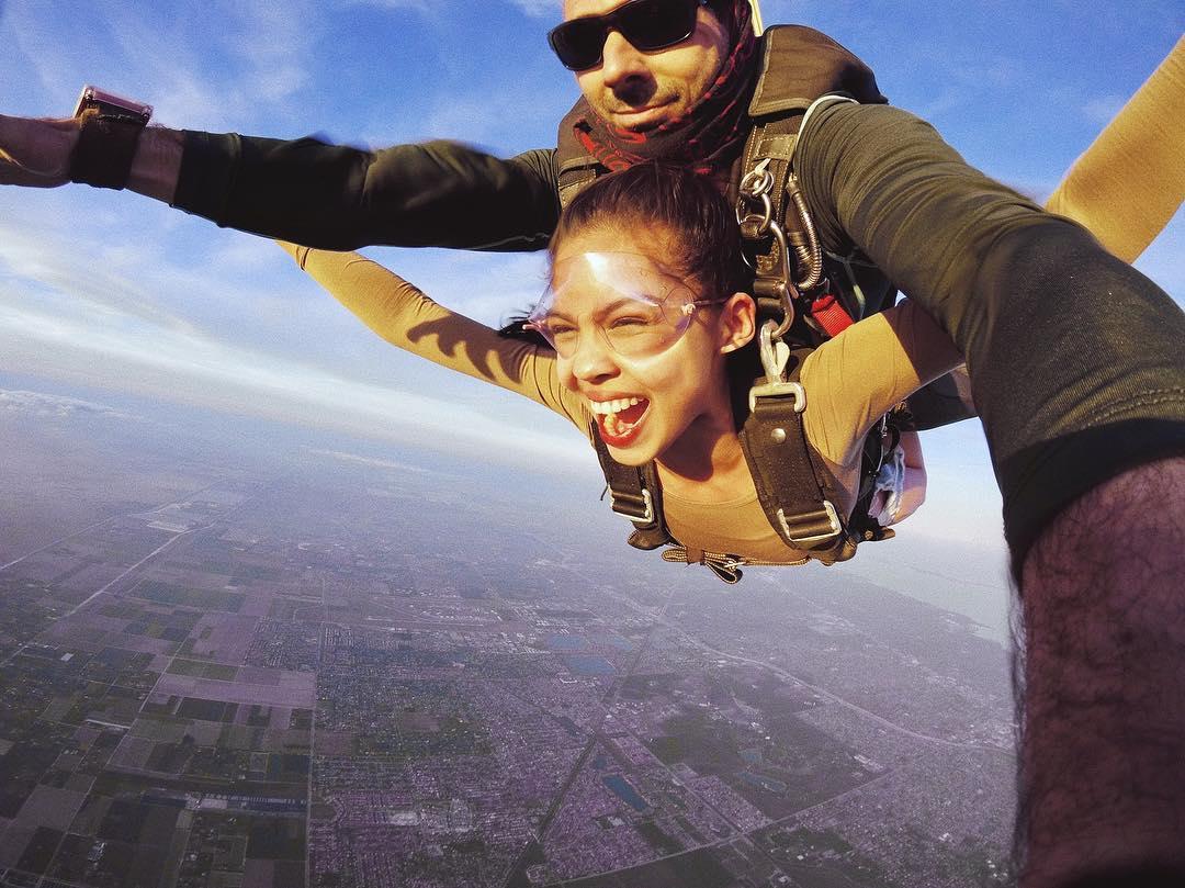 Maine Mendoza relates her skydiving experience to taking risks in real