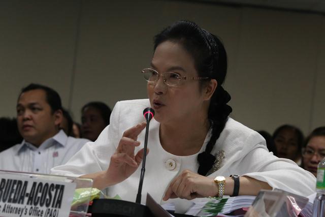 PAO's forensic lab not a 'duplication,' Acosta insists