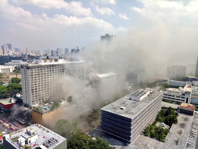 3 killed, several hurt in Manila Pavilion fire | GMA News Online