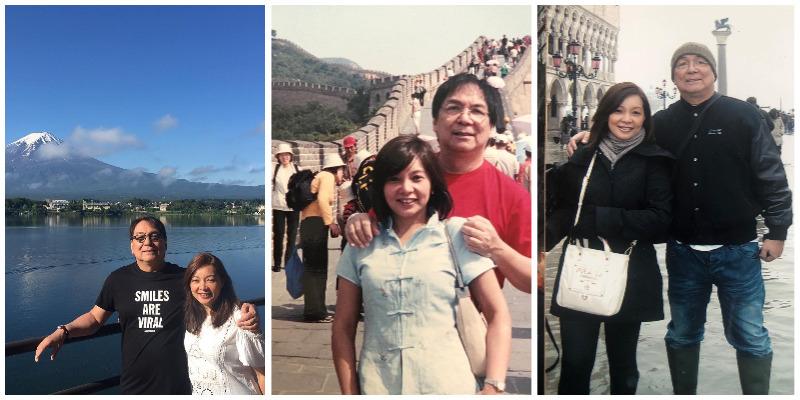 Joey De Leon and wife Eileen's travels around the world | GMA News Online