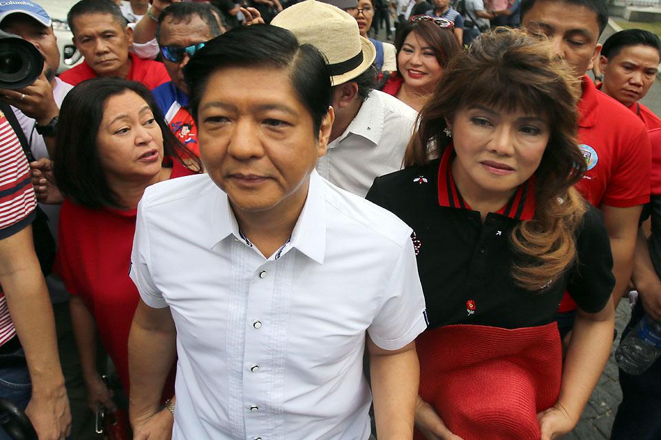 President Ferdinand Marcos Jr. and Imee Marcos