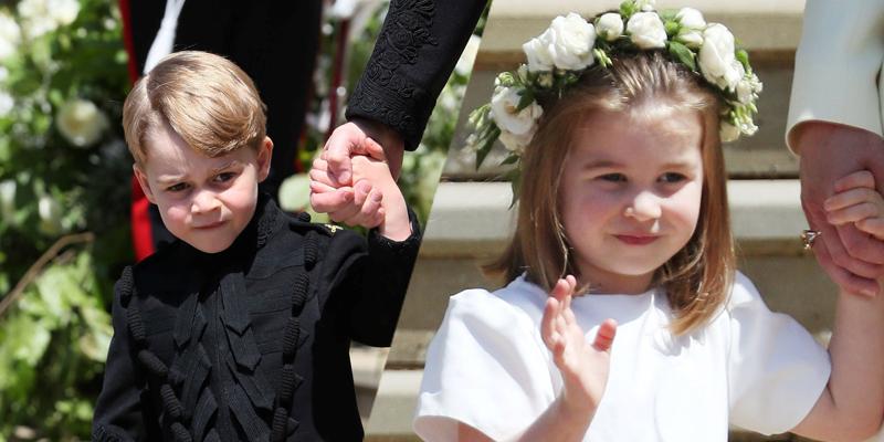 Prince George, Princess Charlotte at the #RoyalWedding | GMA News Online