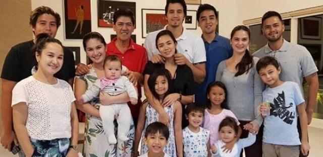 Vic Sotto's kids come together for Father's Day party