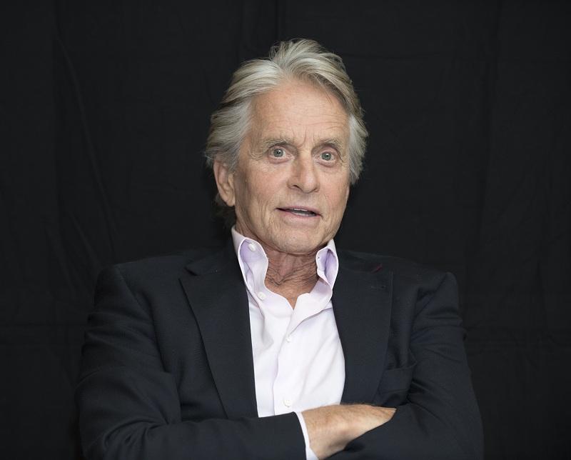 Michael Douglas joins dad Kirk with star on Hollywood Walk of Fame ...