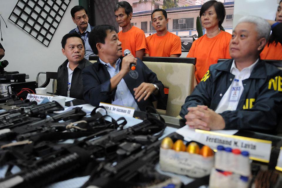 NBI Presents 7 People In Alleged Plot To Unseat Duterte | Photos | GMA ...