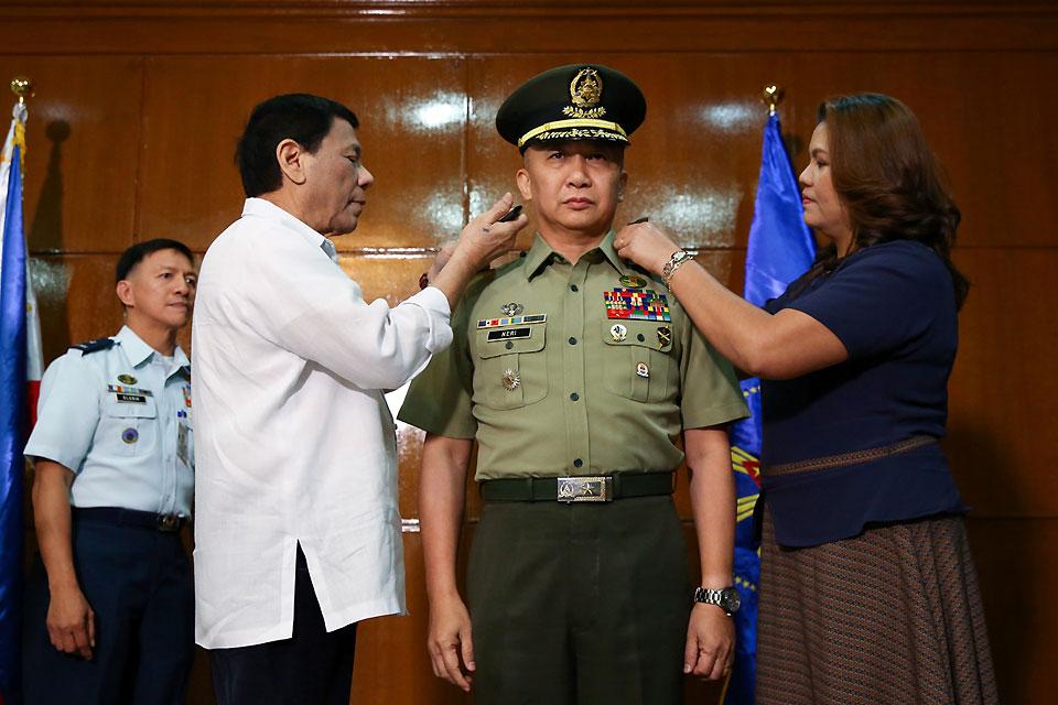 Duterte Names Ex-Task Force Davao Commander Erwin Neri As ISAFP Chief ...