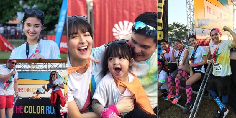 Kapuso stars grace the Color Run Hero Tour | GMA News Online