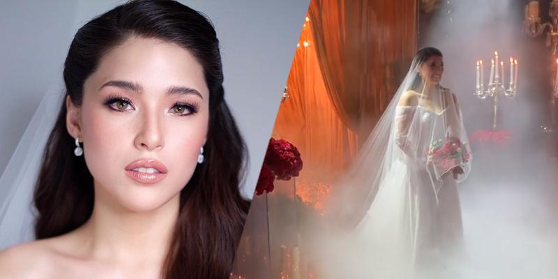 Kylie Padilla S Grand Bridal Entrance Wedding Gown Details Gma News Online