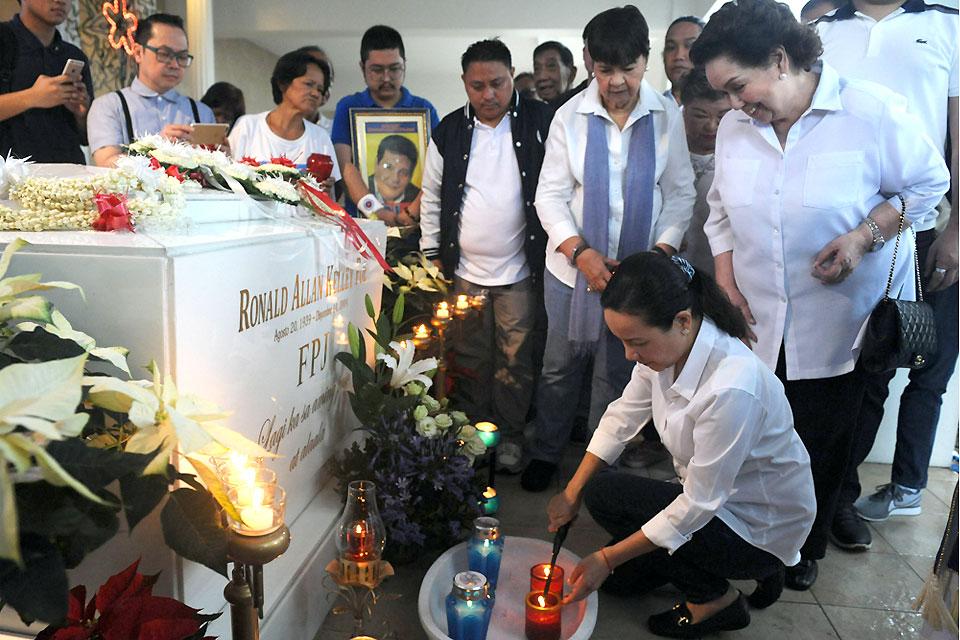 Grace Poe at FPJ's 14th death anniversary | Photos | GMA News Online