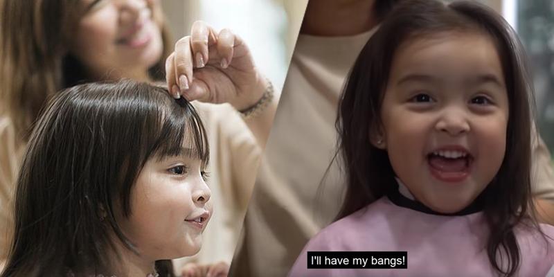 Zia Dantes Cuts Her Hair For The First Time, Gets Bangs Like Mom Marian ...