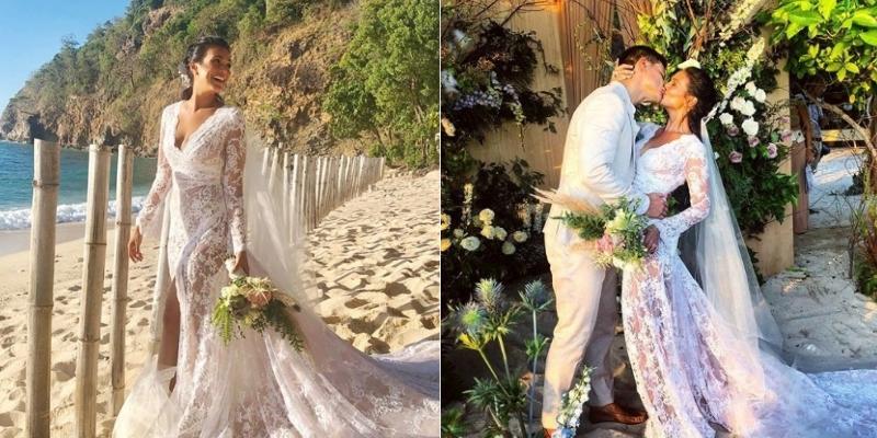 Iza Calzado and Ben Wintle's beach wedding | GMA News Online