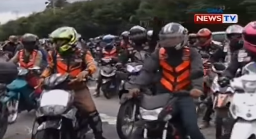 Motorcycle riders hold unity rally in support of Angkas | GMA News Online