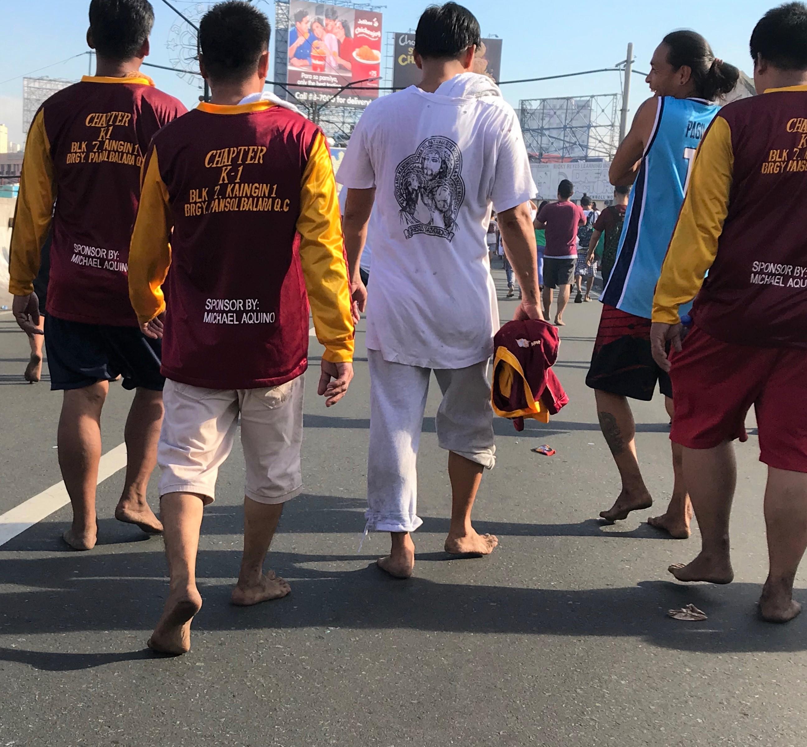 Barefoot Nazareno devotees allowed to board trains on Jan. 9 --LRT1