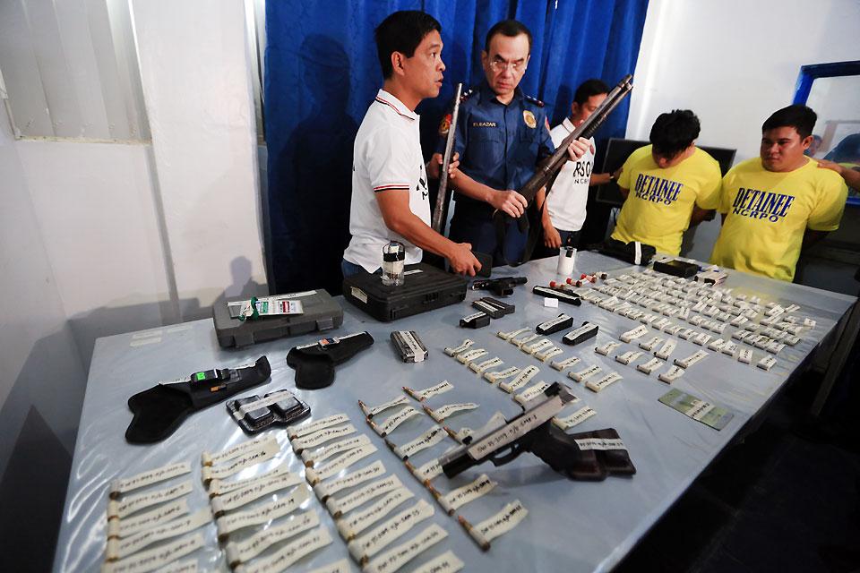 NCRPO nets 3 for illegal possession of weapons, ammo | Photos | GMA ...
