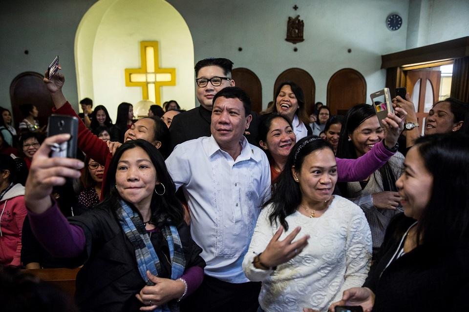 Duterte,' 'Kim Jong Un' spotted inside Hong Kong church | GMA News Online