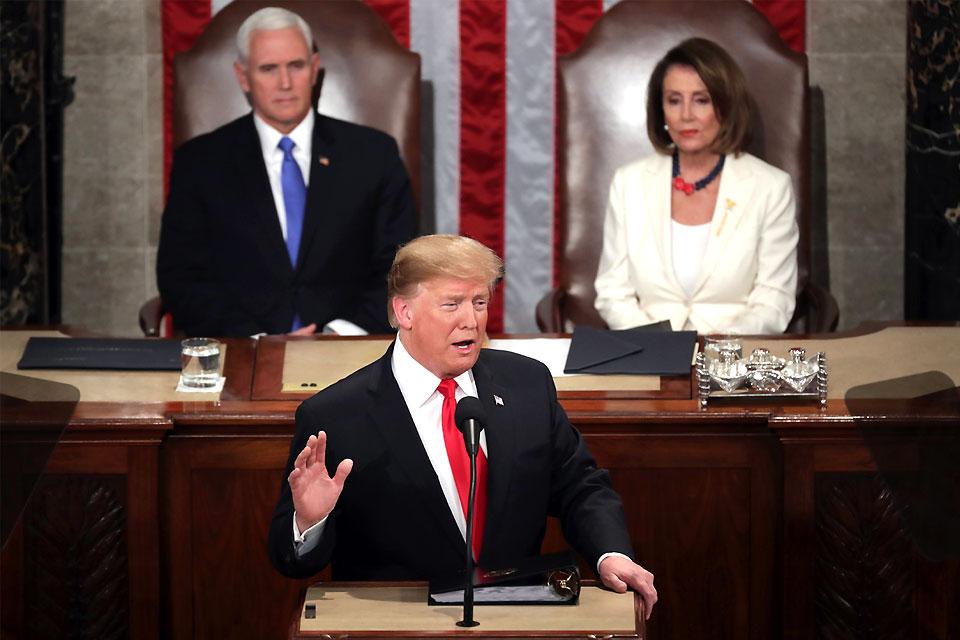 Trump delivers State of the Union address | Photos | GMA News Online
