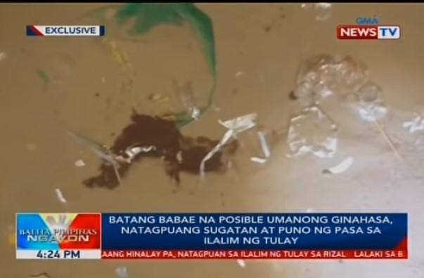 Drug paraphernalia found under Cainta bridge where tied, bruised girl ...