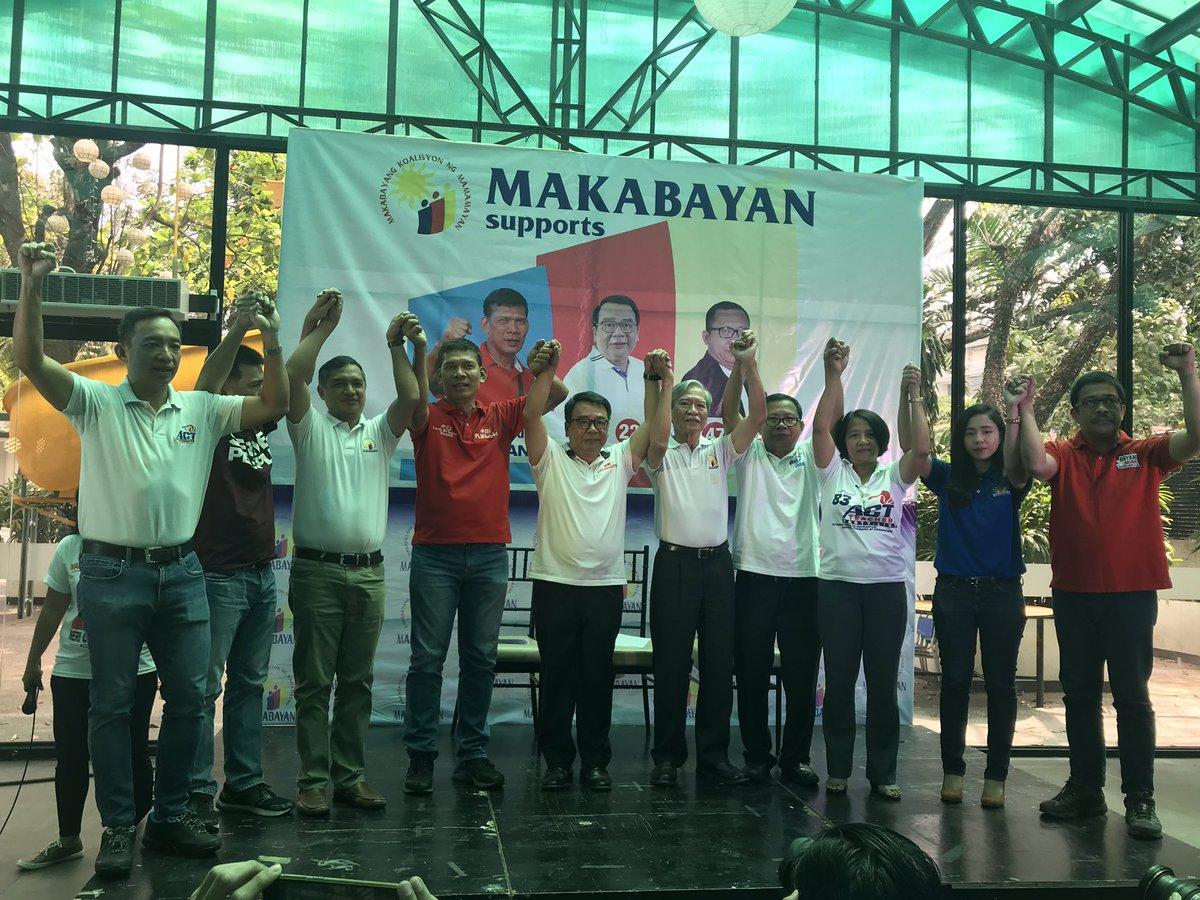 Labor Sector Senate Bets Get Makabayan Coalition Endorsement | GMA News ...