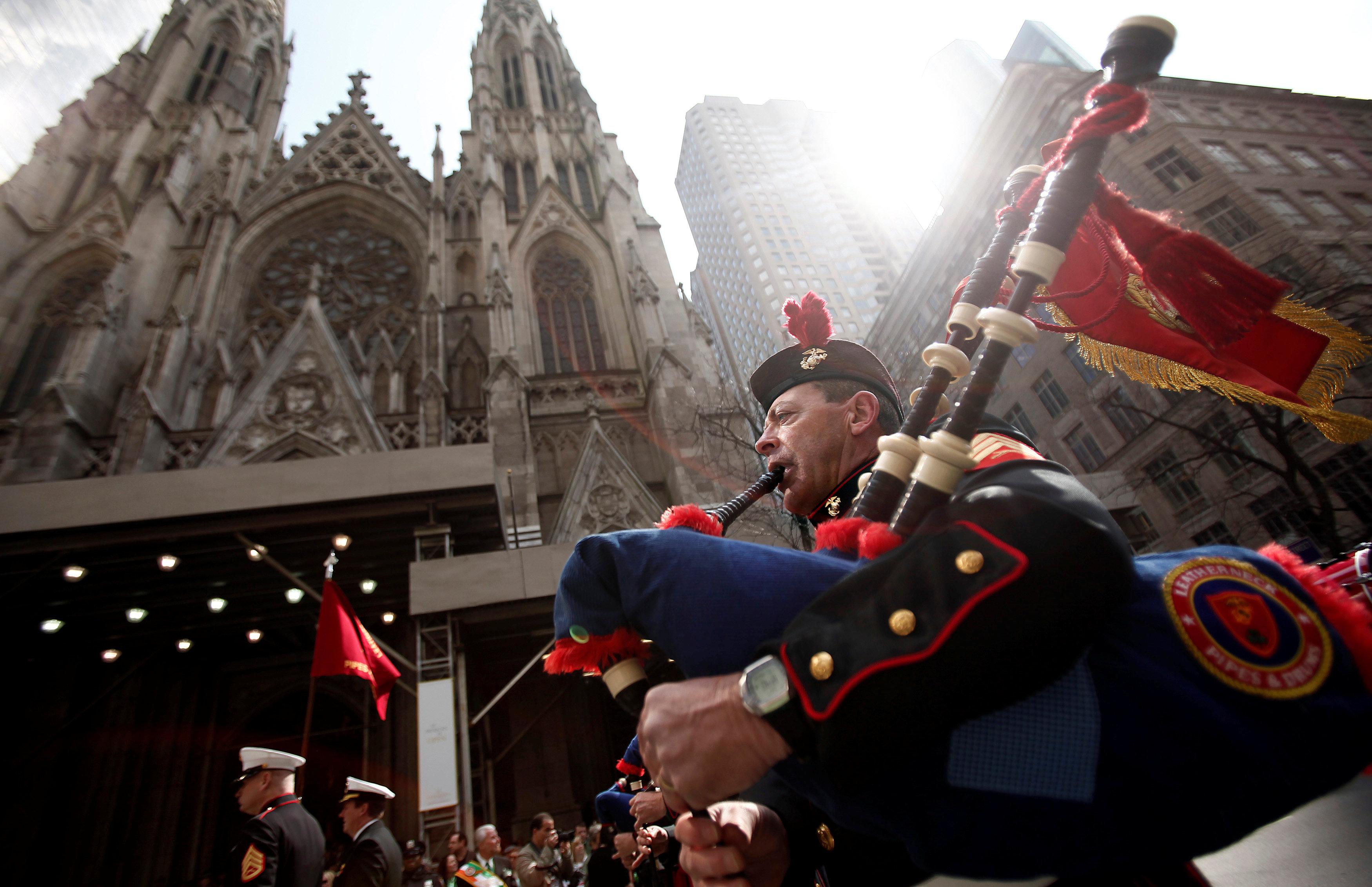 Man Caught Walking Into New York Cathedral With Gas Cans Lighters 