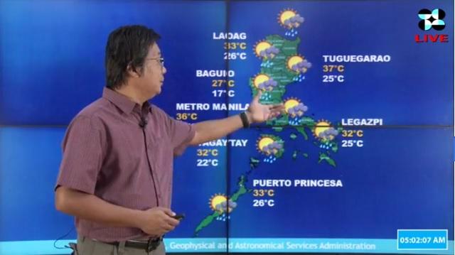 Fair weather seen on Easter; heat index to reach 40C in Davao, Legazpi ...