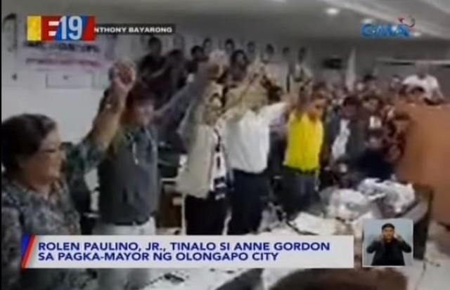 Rolen Paulino Jr. wins over Anne Gordon as Olongapo mayor