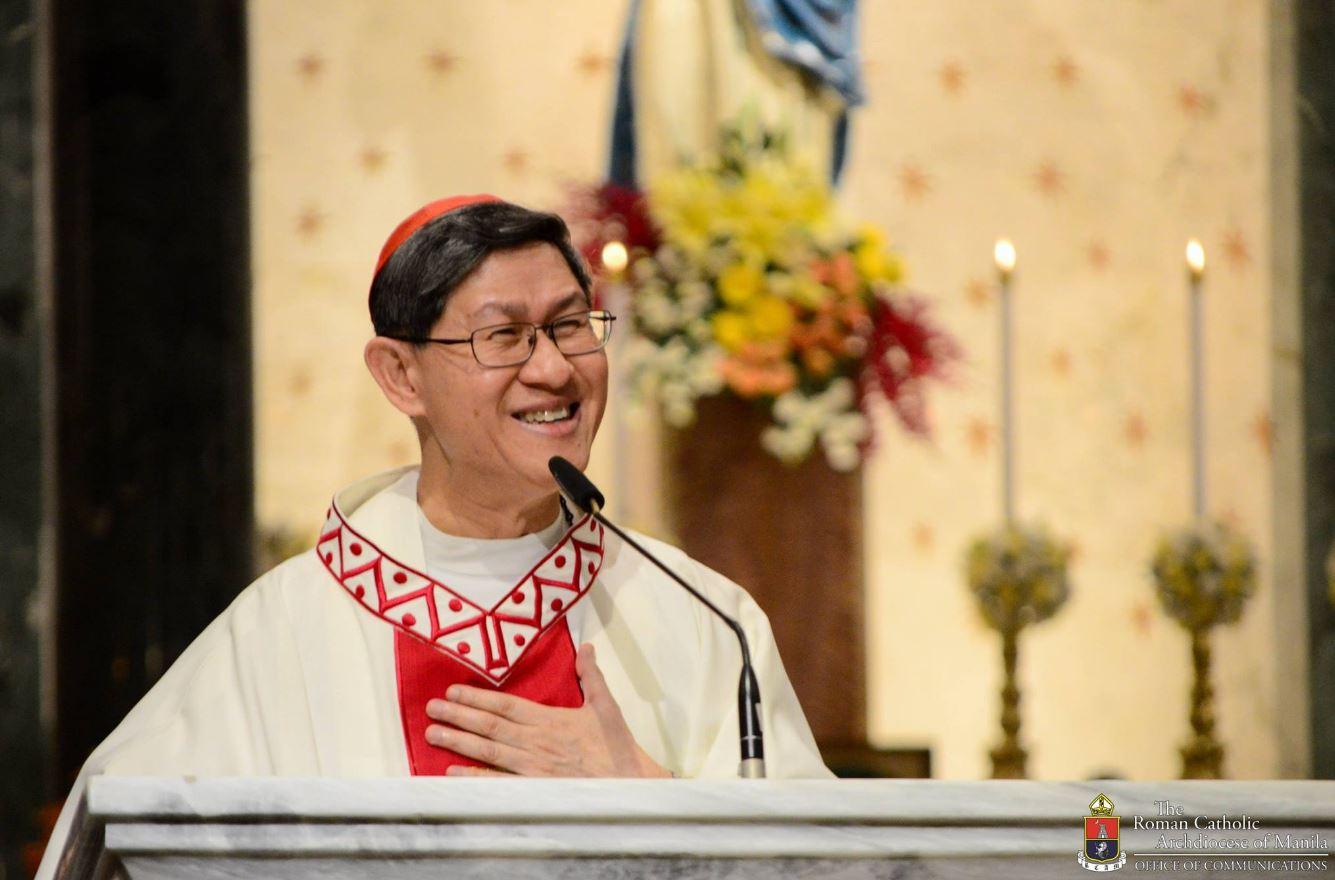 Godparents should be models of Christian life, says Cardinal Tagle