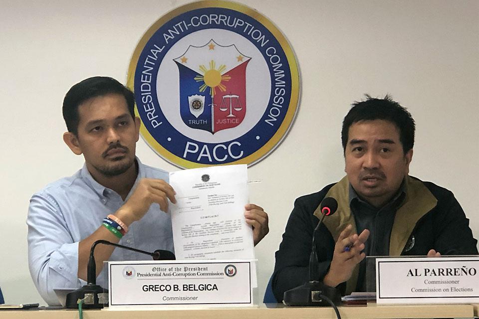 Pacc comelec urge voters to report vote buying photos gma news online