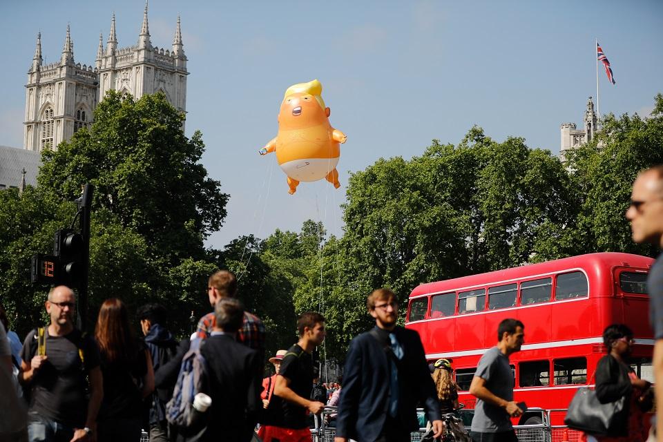 Trump Baby Blimp Lands At London Museum | GMA News Online