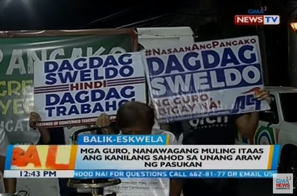 Teachers Demand P30 000 Monthly Minimum Salary