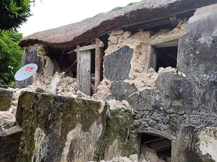 Consecutive Earthquakes Damage Houses, Buildings In Itbayat, Batanes ...