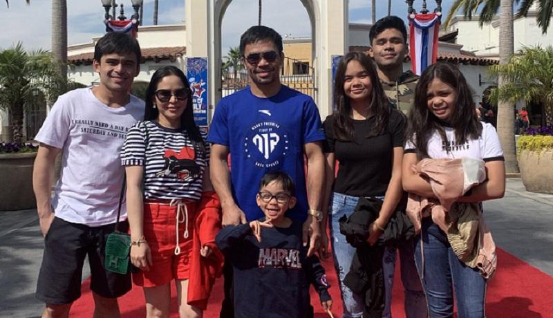 The Pacquiao family enjoys a day in Universal Studios Hollywood | GMA ...