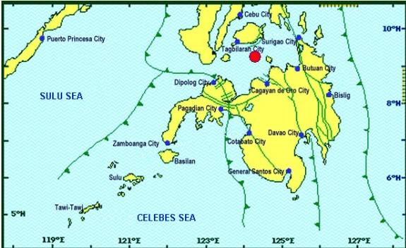 Magnitude 5.9 quake jolts Lila, Bohol | GMA News Online