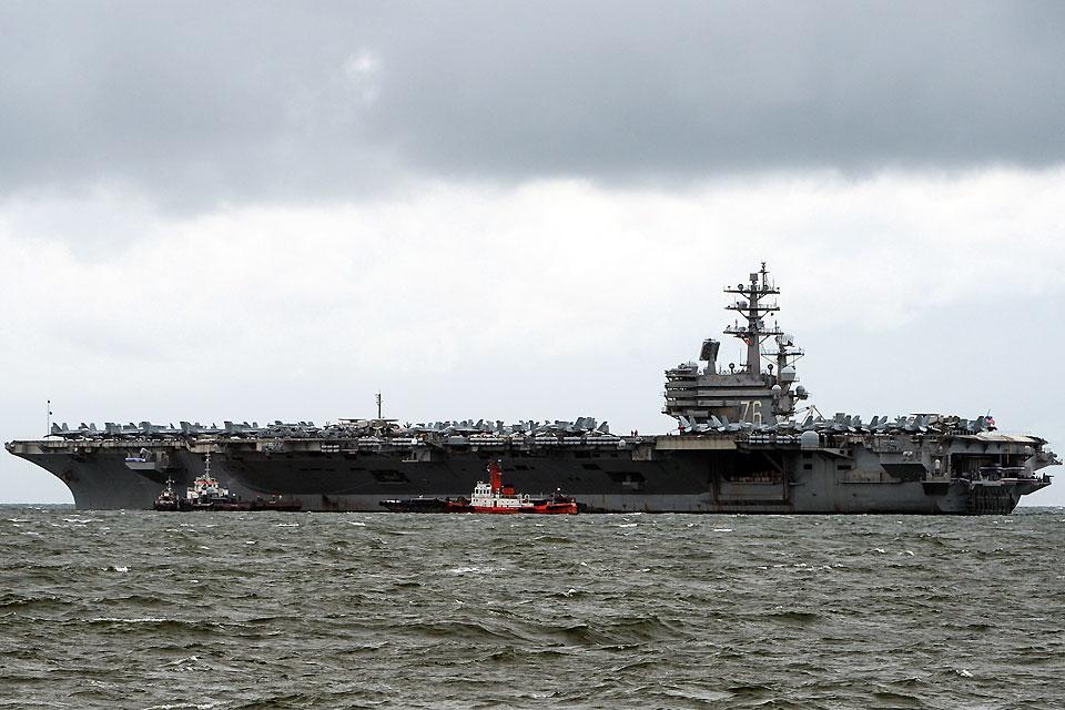 Kapal Induk AS Tiba di Korea Selatan untuk ‘Mencegah’ Pyongyang GMA News Online