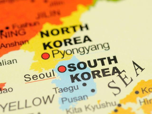 North Korea South Korea map reupload