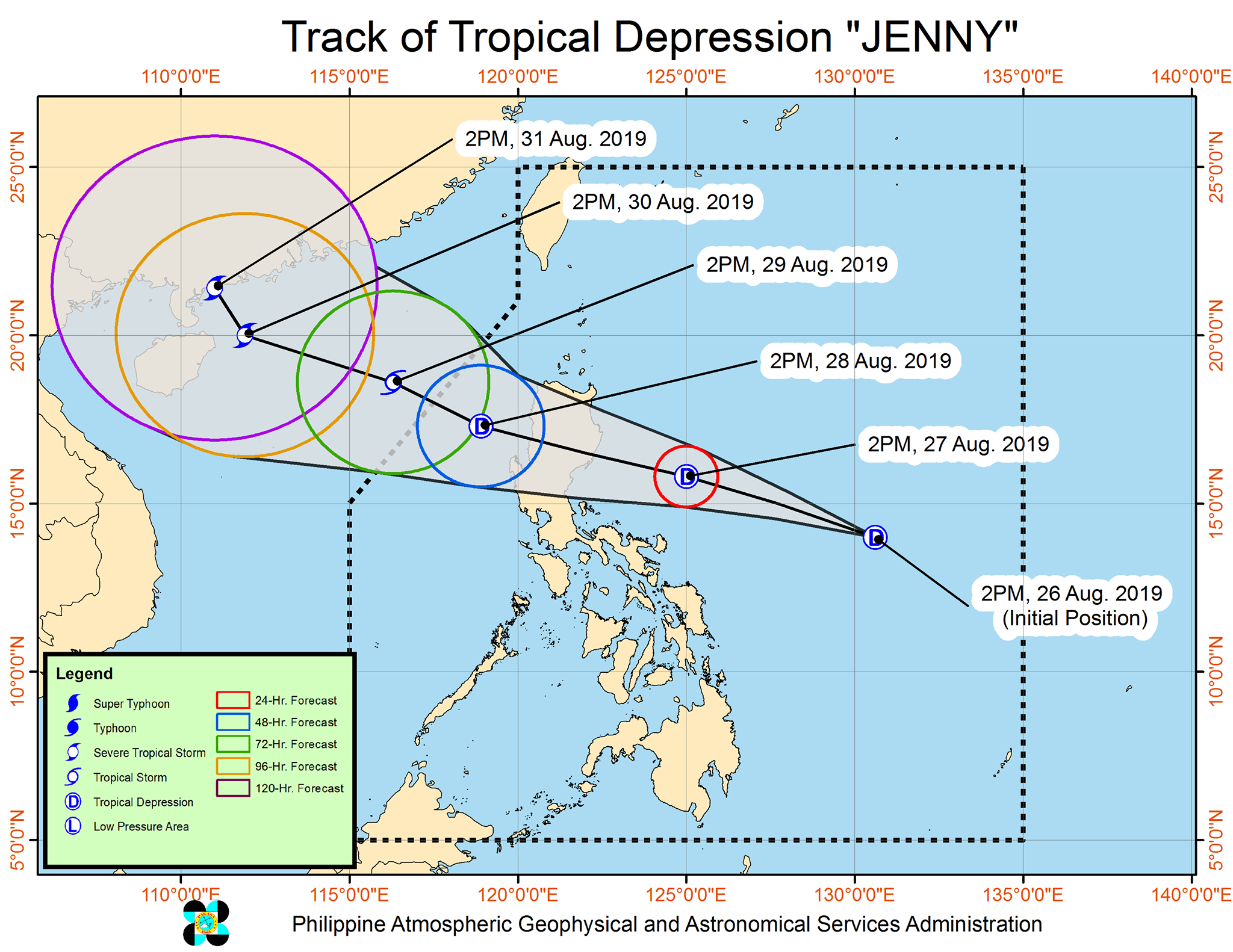 Signal No 1 Up In 15 Areas Due To Jenny N Luzon Landfall Expected Gma News Online 9541