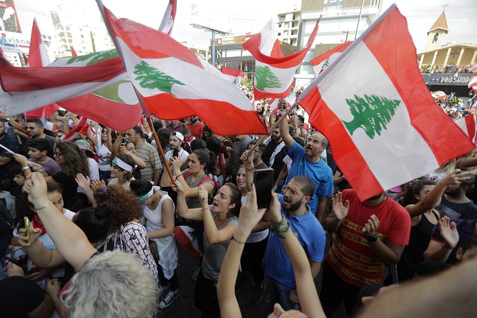 Hundreds Of Thousands Take Over Streets As Lebanon’s Protests Grow ...