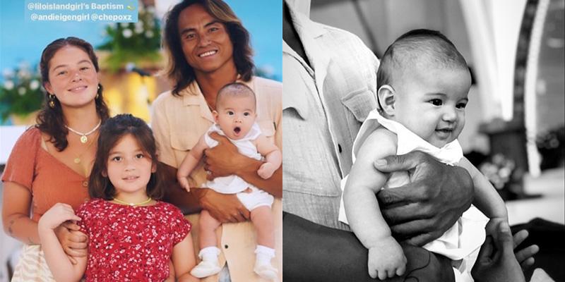 Andi Eigenmann's daughter Lilo gets baptized