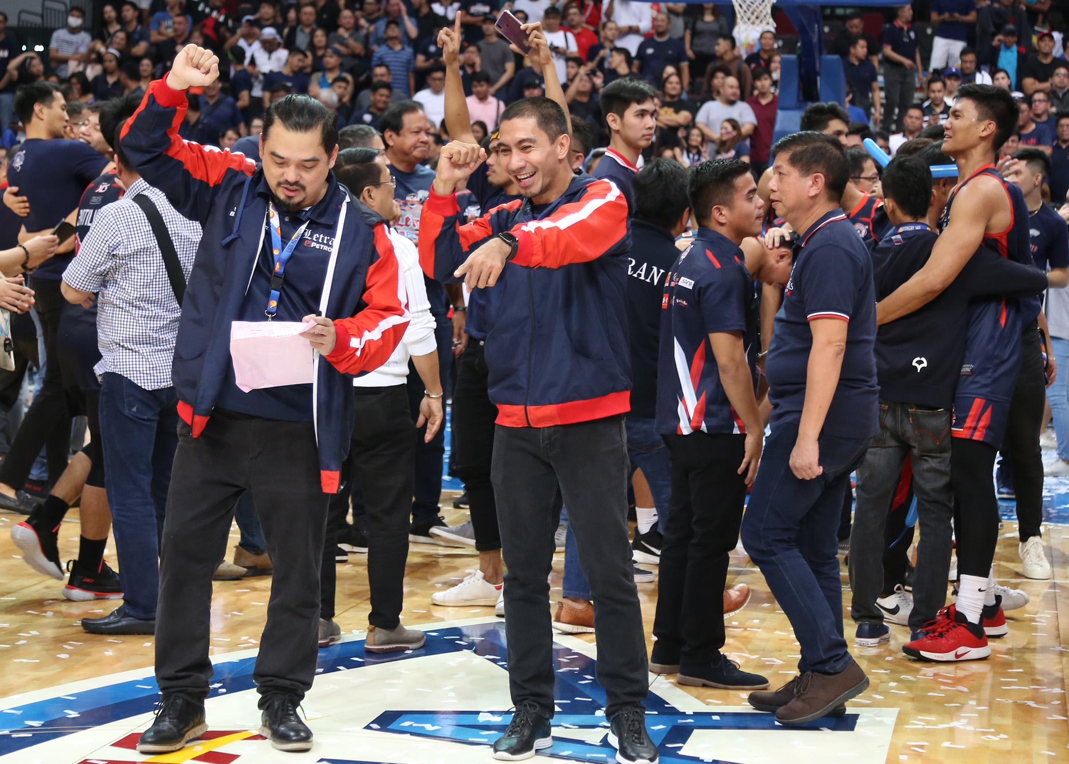 Letran Knights celebrate NCAA Season 95 basketball title | Photos | GMA ...