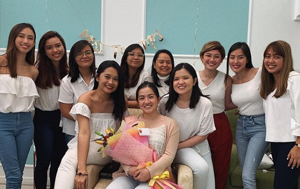 Joyce Ching and her girls get manicures and pizza at her cozy bridal ...