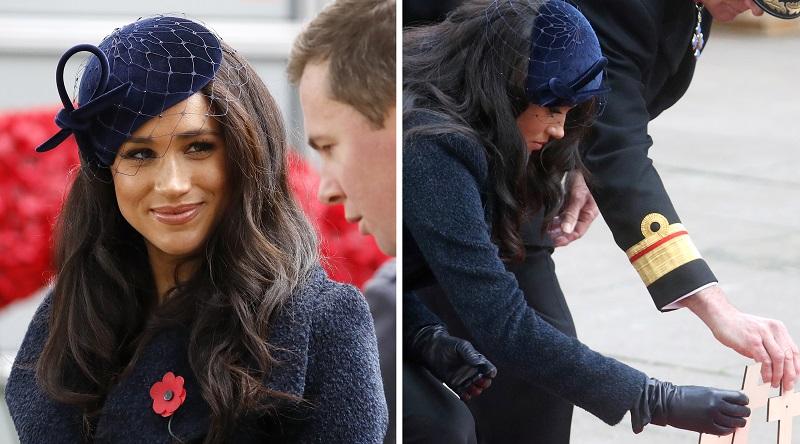 Meghan Markle makes first visit to Field of Remembrance honoring ...