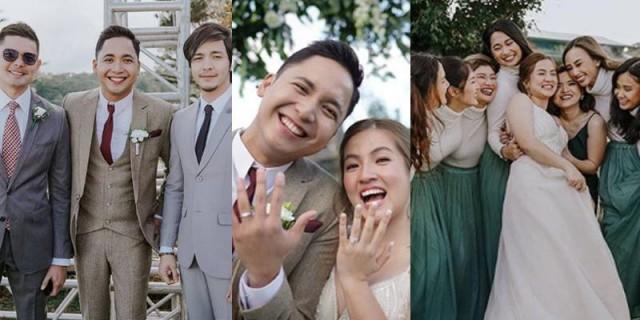 Scenes at Joyce Ching and Kevin Alimon's garden wedding in Baguio